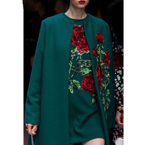 RUNWAY TIMELESS COLLECTIBLE DOLCE & GABBANA MINI DRESS SIZE M, 44 IT - Picture 10 of 15